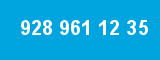 928 961 12 35